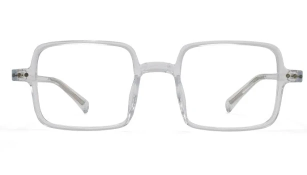 Mouqy Eyewear Comedy Square Transparent Eyeglasses
