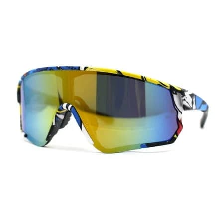 Men's Oversize Shield Sunglasses