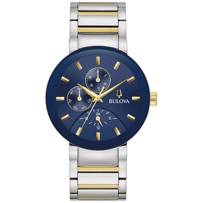 Bulova Men's Futuro Two-Tone Stainless Steel Quartz Watch