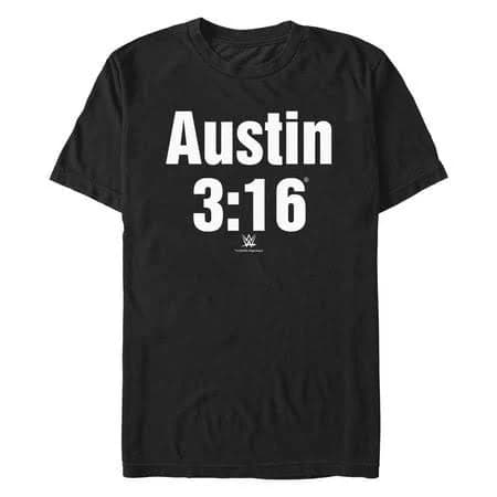 WWE Stone Cold Steve Austin 3:16 Logo T-Shirt