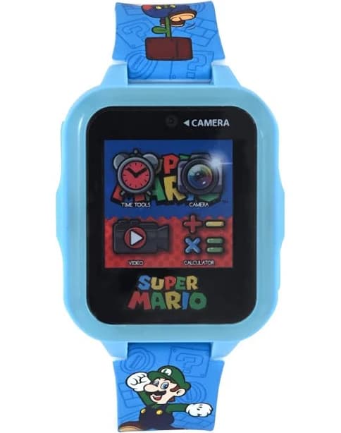Nintendo Mario Brothers Super Mario Light Up Interactive Smartwatch