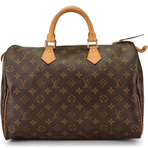 Louis Vuitton Women's Monogram Canvas Speedy 35
