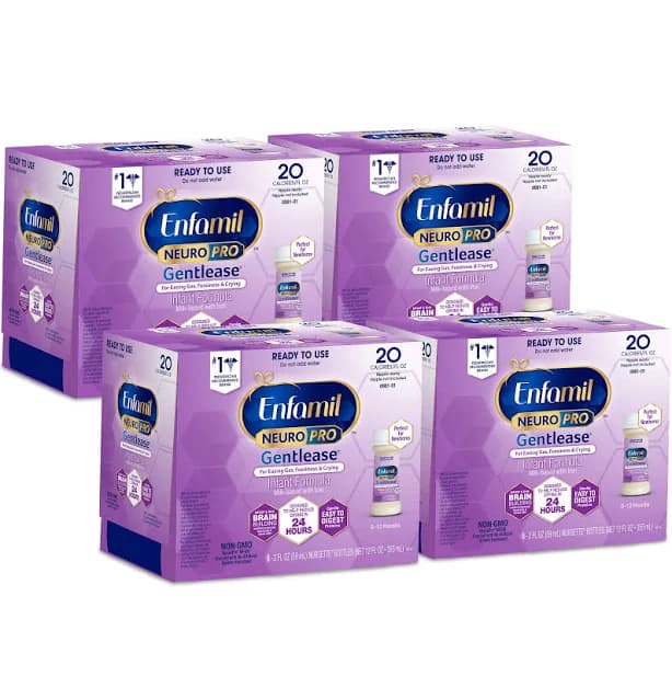 Enfamil NeuroPro Gentlease Ready-to-Feed Baby Formula for Easing Fussiness