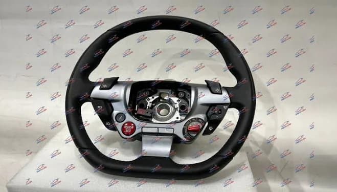 Ferrari F8 Tributo Steering wheel Leather OEM, Part number: 860656