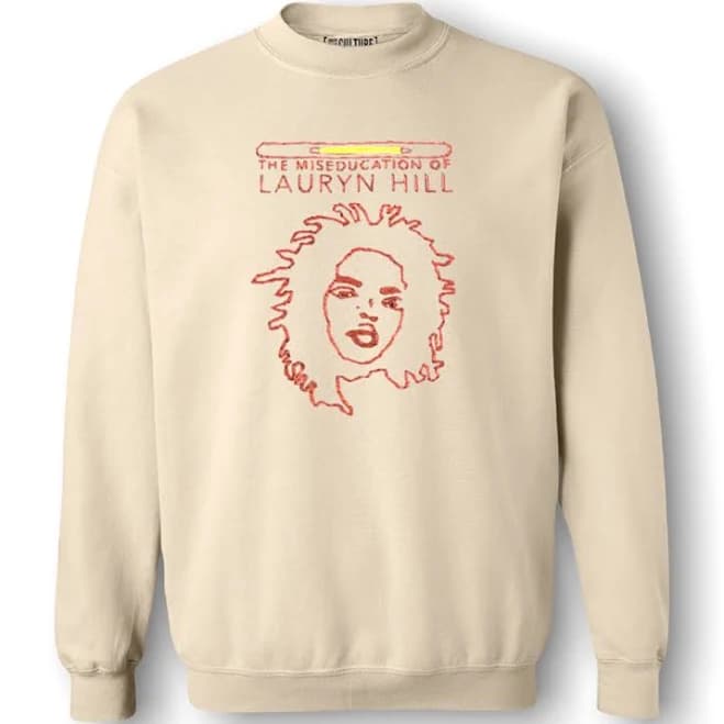 Miseducation of Lauryn Hill Embroidered Sweatshirt
