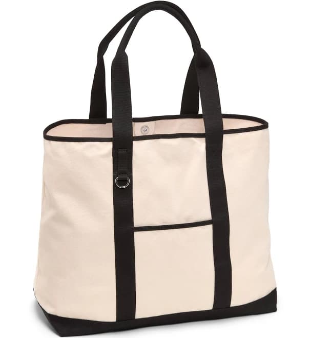 Old Navy Men's Large Canvas Tote Bag