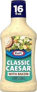 Kraft Caesar with Bacon Dressing, 16 fl oz Bottle