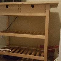 Ikea Forhoja Kitchen Cart - AptDeco