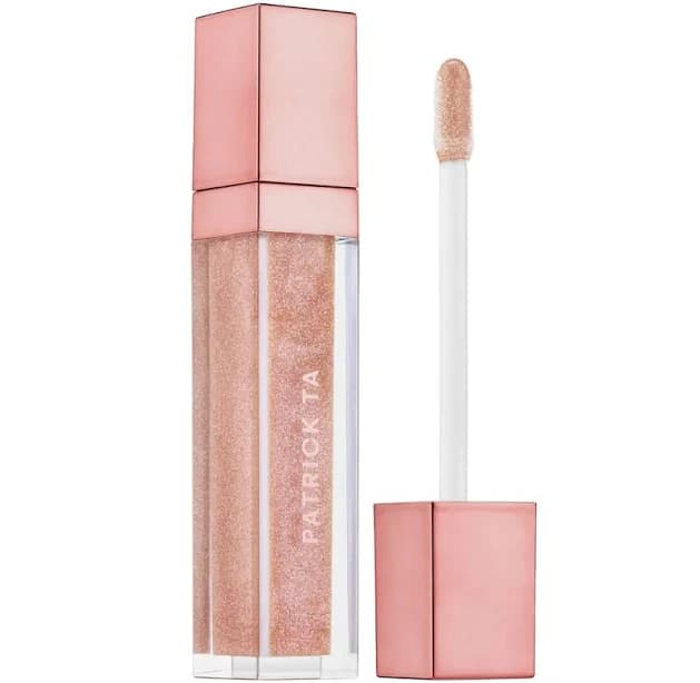 Patrick Ta Makeup Major Glow Lip Shine In She's Expensive Crystal Pearl