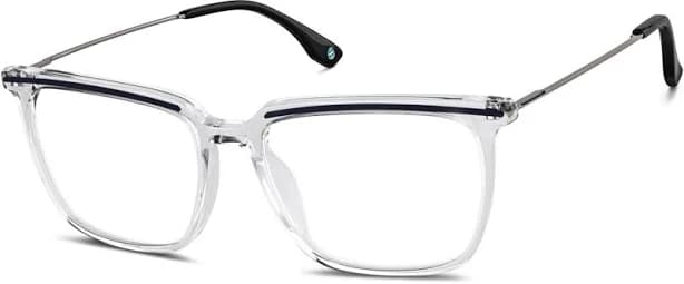 Zenni Rectangle Full Rim Eyeglasses