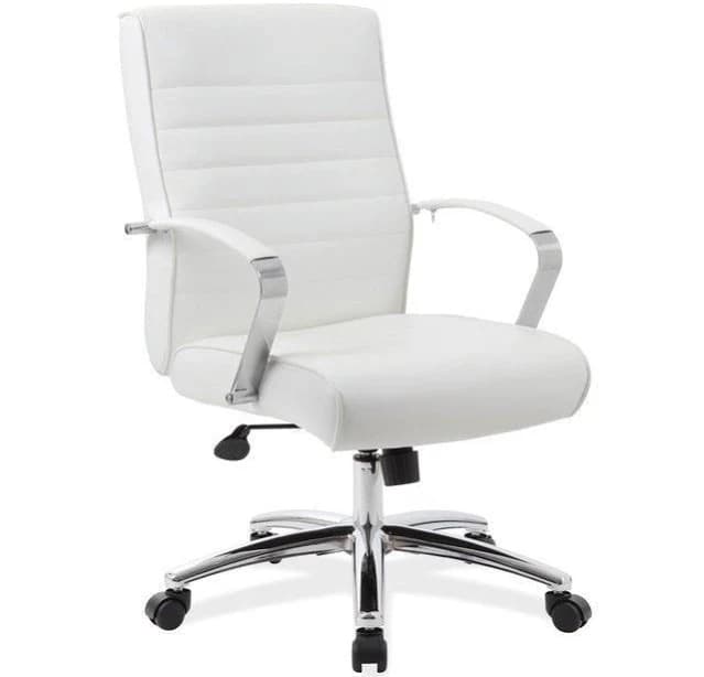 Studio Collection Chair - Modern Comfort & Style for Your Office White