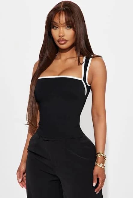 Fashion Nova Sleeveless Tank Top