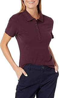Women's Short-Sleeve Polo Shirt (Available in Plus Size)