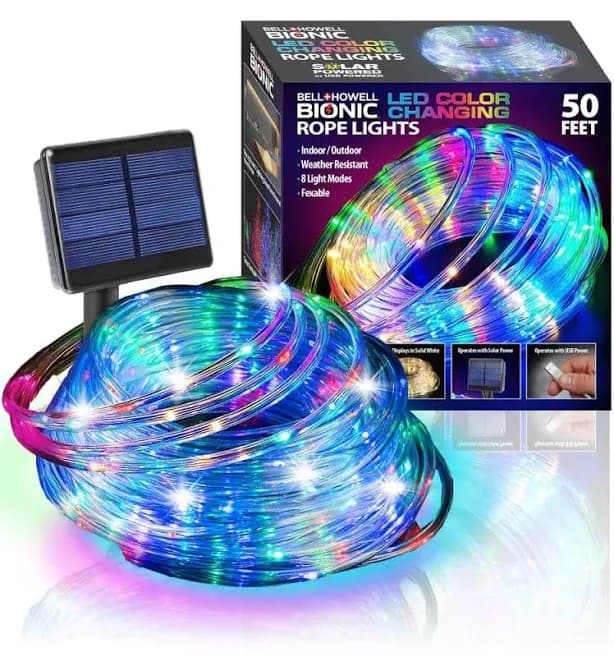 Bell & Howell Bionic LED Color Changing Rope Lights