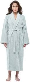 arus Womens Shawl Collar Terry Bathrobe