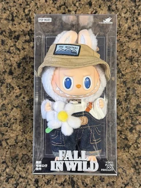 Popmart Labubu The Monsters Fall In The Wild Vinyl Plush Pendant