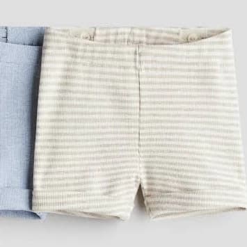 H&M 2-Pack Baby Cotton Jersey Shorts