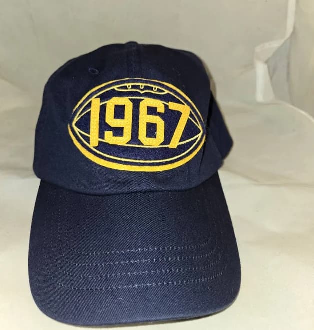 Polo Ralph Lauren Brand Ralph 1967 Patch Blue Hat Big/tall 1 Of 1