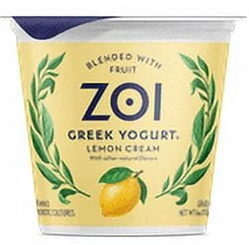 Zoi Blended Greek Lemon Cream Yogurt