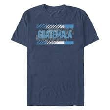 Men's Lost Gods Guatemala Color Stripe T-Shirt - Navy Blue Heather - 2X Large : Target