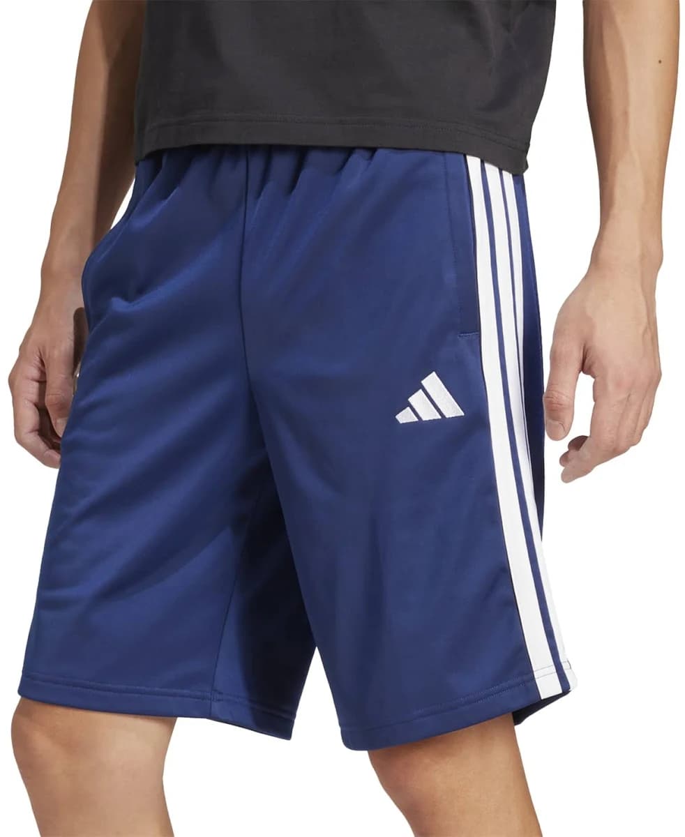 adidas Men's Three-Stripes Tricot Shorts