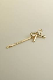 Simi ribbon hair pin (Gold / Select side) - it doesn't matter. | 60% - Asian Fashion Online Store