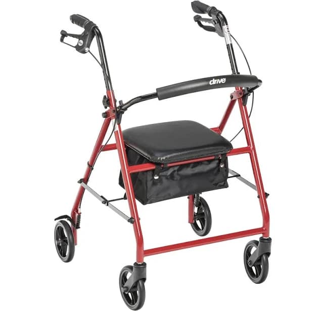 Drive Rollator with 6" Wheels
