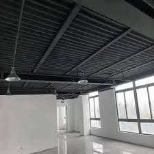Metal Aluminium Baffle Ceiling Panels Hall Mall Home Office Gym False Ceiling Design