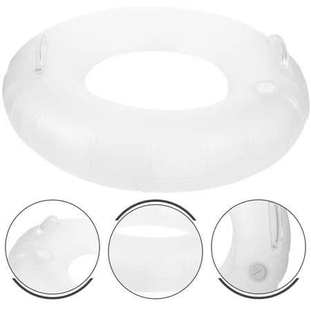 Luminous Swimming Ring Inflatable Beach Lounger Outdoor Recliner Chairs
