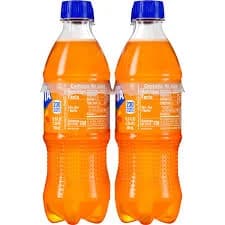 Fanta Orange Soda Bottles