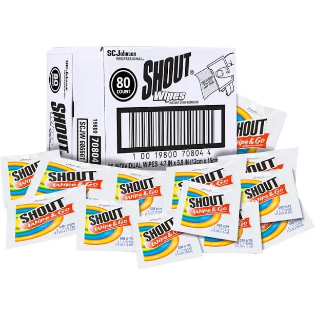 Shout Wipe Go Instant Stain Remover