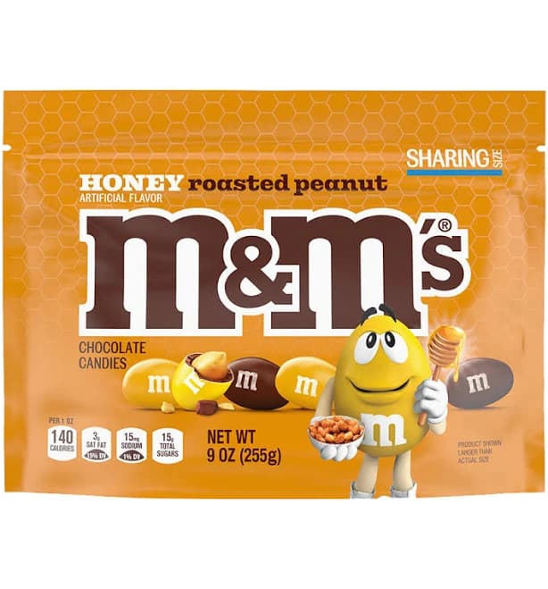M&M's Honey Roasted Peanut Chocolate Candy