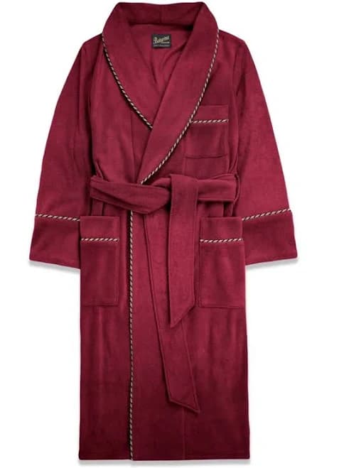 Men's Soft Plush Fleece Robe