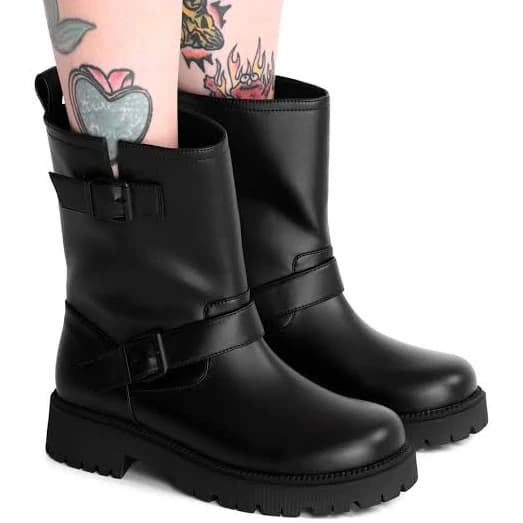 Goth Rain Boots
