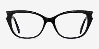 Maple Cat Eye Black Glasses for Women | Eyebuydirect