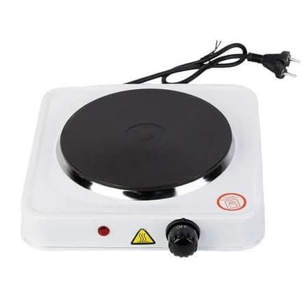 Portable Induction Cooktop 1000w Countertop Burner With 5 Adjustable Temperature Settings For Home Dormitory And Camping Cooking, Size: 15, White