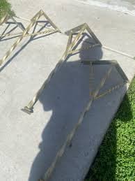 Vintage, Iron Rod Table Legs