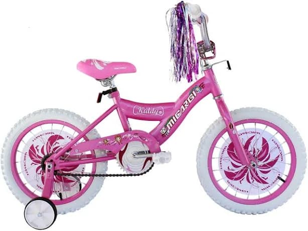 Playworld Wonder Wheels BMX S-Type Frame Bicycle Coaster Brake One Piece Crank Pink Rim