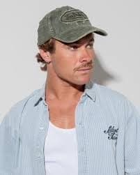 Von Dutch Worn Out Dad Cap In Moss - FREE* Shipping & Easy Returns - City Beach United States
