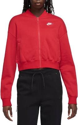 Nike Women's Club Fleece Crop Full Zip Jacket