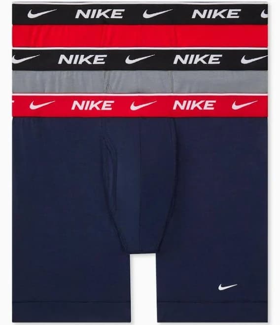 Nike Men's Dri-FIT Essential Cotton Stretch Boxer Briefs (3-Pack)