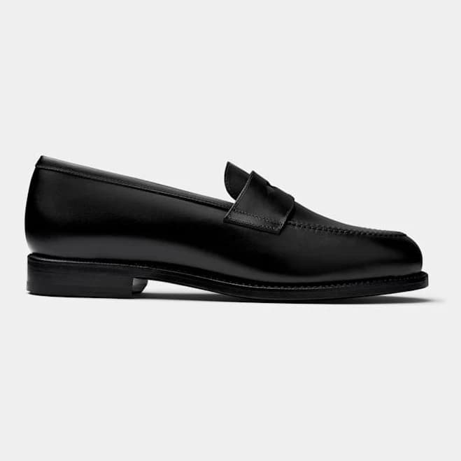 Suitsupply Men's Italian Calf Leather Penny Loafers