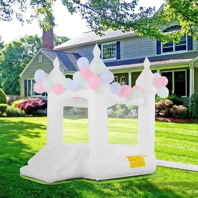 White Bounce House