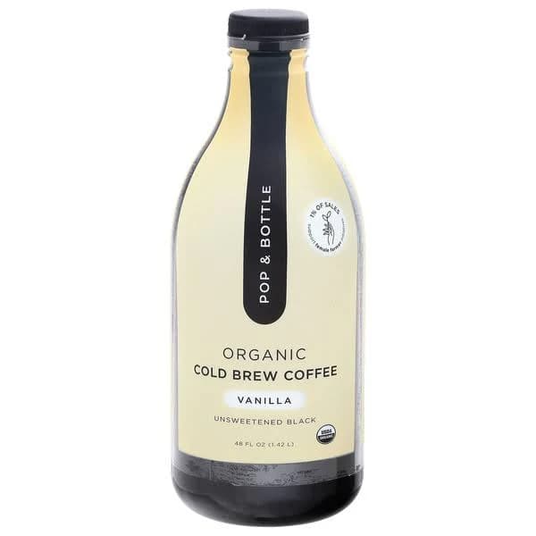 Pop & Bottle Organic Vanilla Cold Brew Coffee