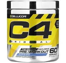 2 X Cellucor, C4 Original Explosive, Pre-Workout, Icy Blue Razz, 13.8 oz (390 g)
