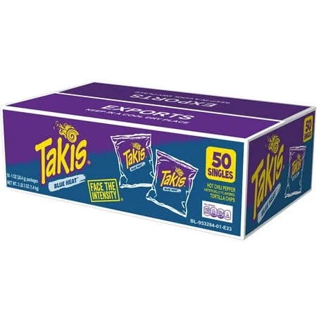 Takis Blue Heat Hot Chili Pepper