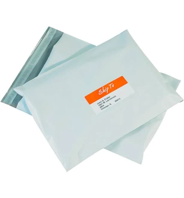White Poly Mailers