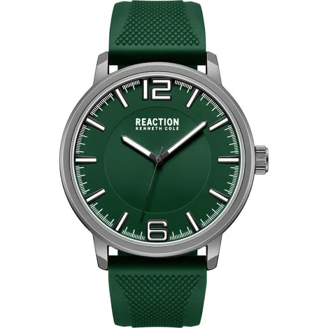 Kenneth Cole Men's Reaction Classic Silicone Watch
