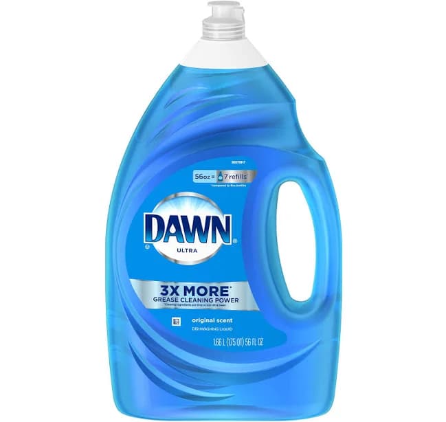Dawn Ultra Dishwashing Liquid Dish Soap Original Scent 56 oz (Pack of 8) | 3817B-2854