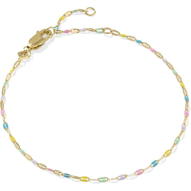 Kendra Scott 18K Gold Vermeil Enamel Chain Bracelet